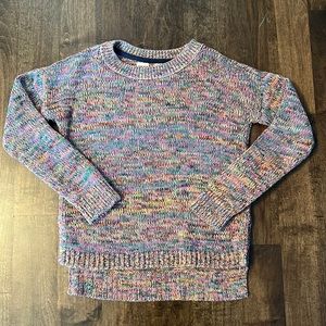 Gap Rainbow Knit Pullover Sweater